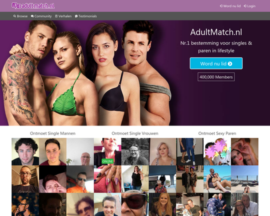 AdultMatch.nl Logo