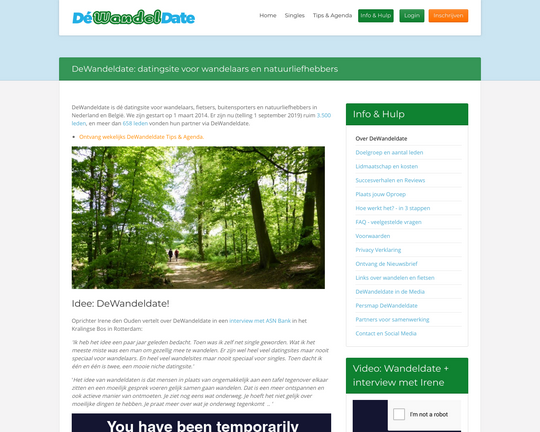 DeWandeldate Logo